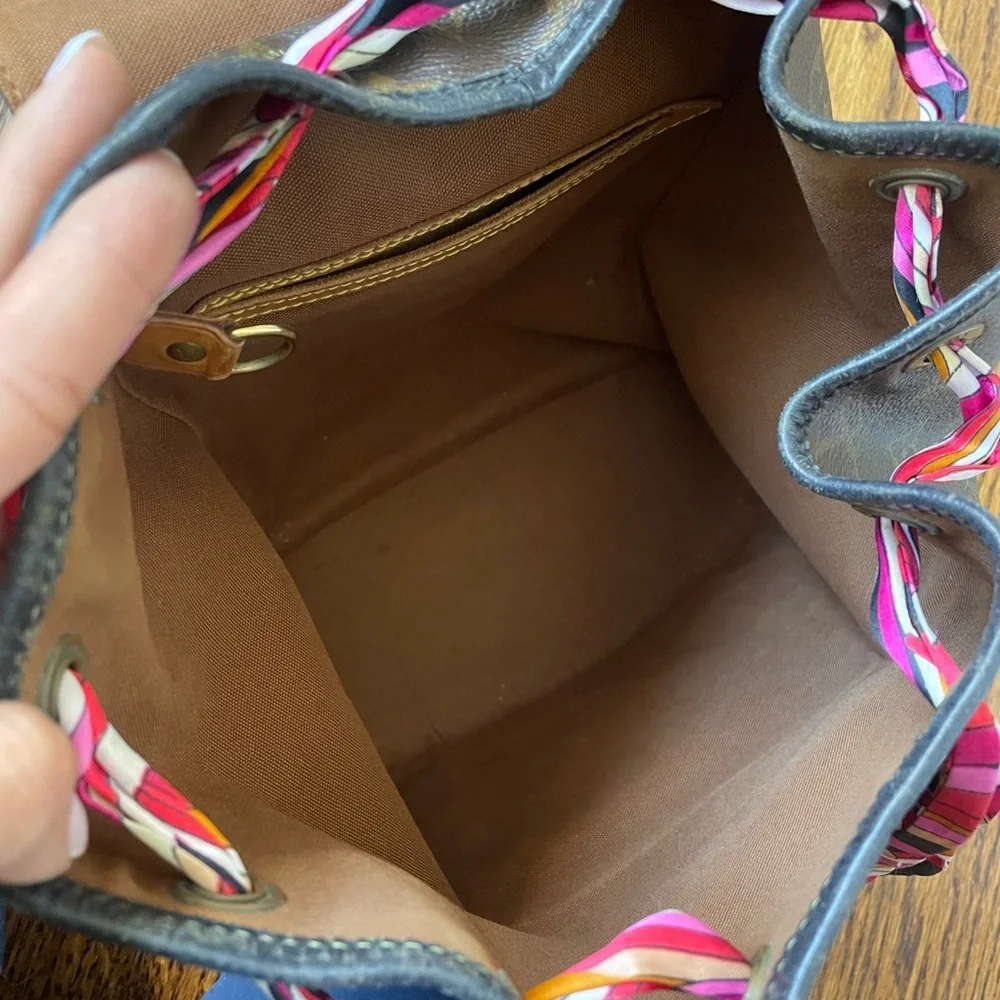 Authentic Louis Vuitton Monogram Montsouris MM Backpack - Picture 14 of 16